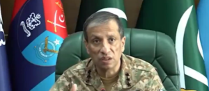 Pakistan’s ISPR Director General Lt. Gen. Ahmed Sharif Chaudhry, who reaffirmed Pakistan’s commitment to Saudi Arabia’s sovereignty and the security of Makkah and Madinah.