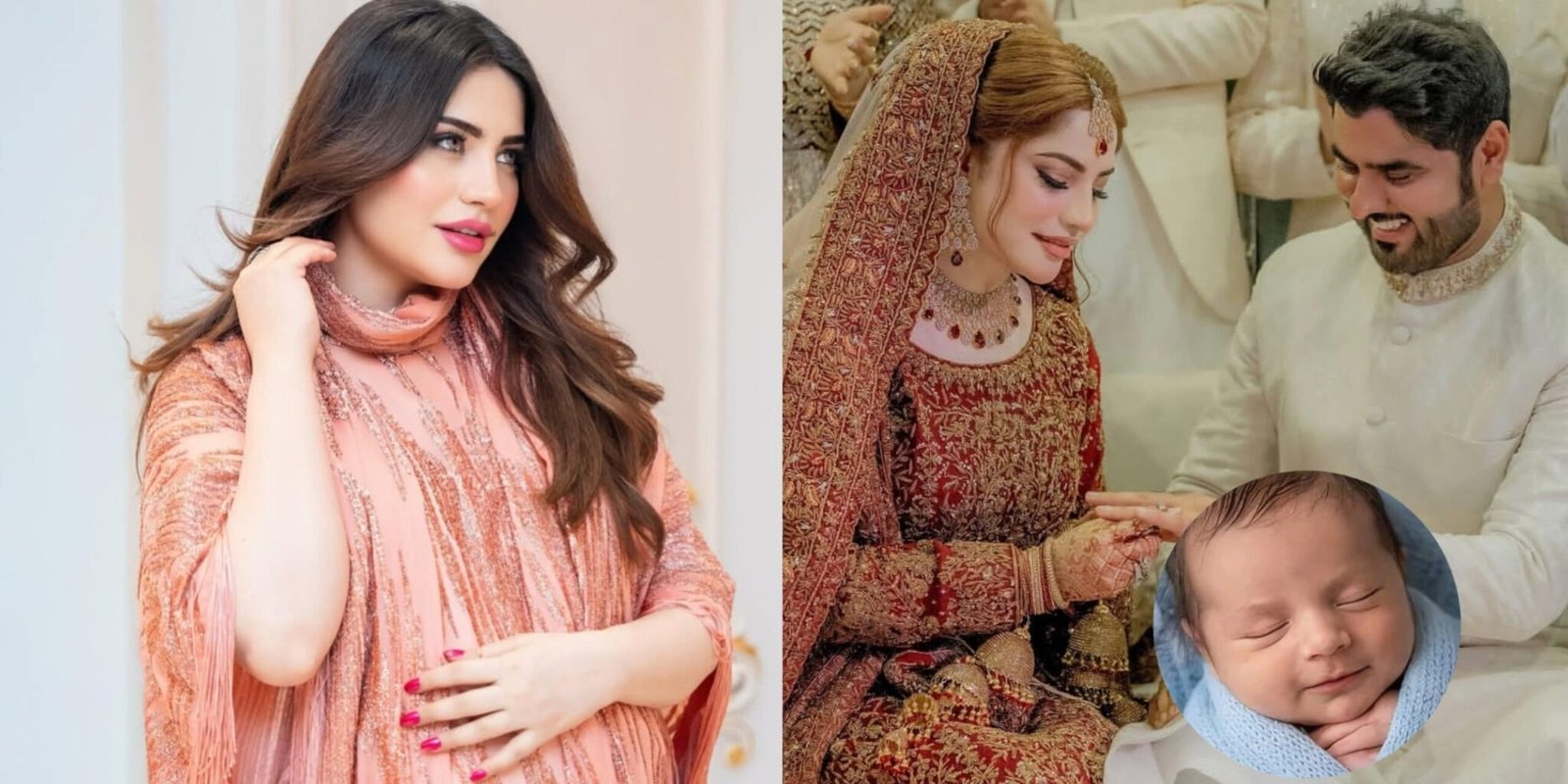 Pakistani actress Neelam Muneer, whose reported baby boy news has circulated on social media.