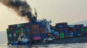 Iran Claims Four Ships Hit Naval Mines in Persian Gulf, Sparking Fires Iran Claims Four Ships Hit Naval Mines in Persian Gulf, Sparking Fires