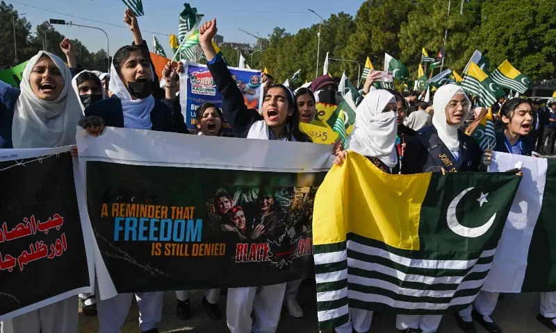 Kashmir Black Day Observed Worldwide as Pakistan Reaffirms Support for Self-Determination Kashmir Black Day Observed Worldwide as Pakistan Reaffirms Support for Self-Determination