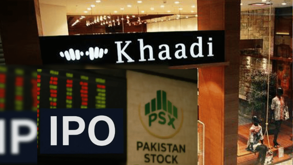 Khaadi retail store in Pakistan as the fashion retailer prepares for a major IPO on the Pakistan Stock Exchange