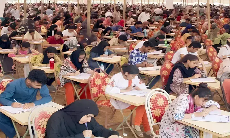 MDCAT candidates in Sindh seek clarity after the question paper was withheld under a PMDC directive