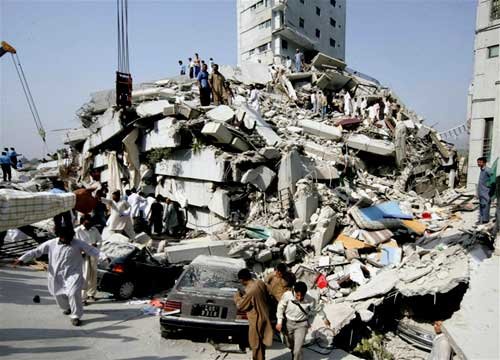 National Assembly Speaker Sardar Ayaz Sadiq pays tribute to victims of the 2005 Pakistan earthquake on its 21st anniversary.