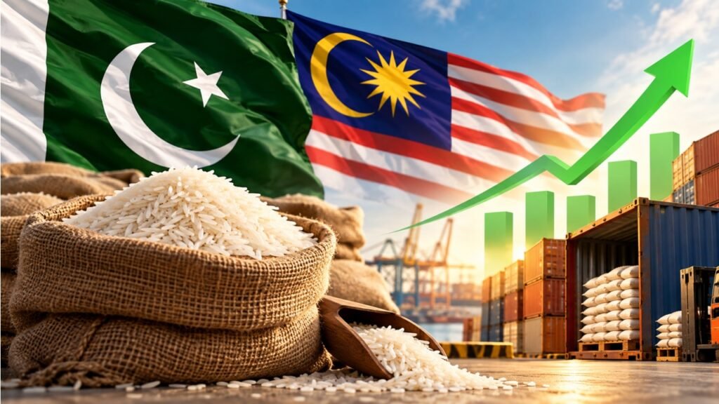 Pakistan Secures Additional 70,000 Metric Tons of Rice Exports to Malaysia