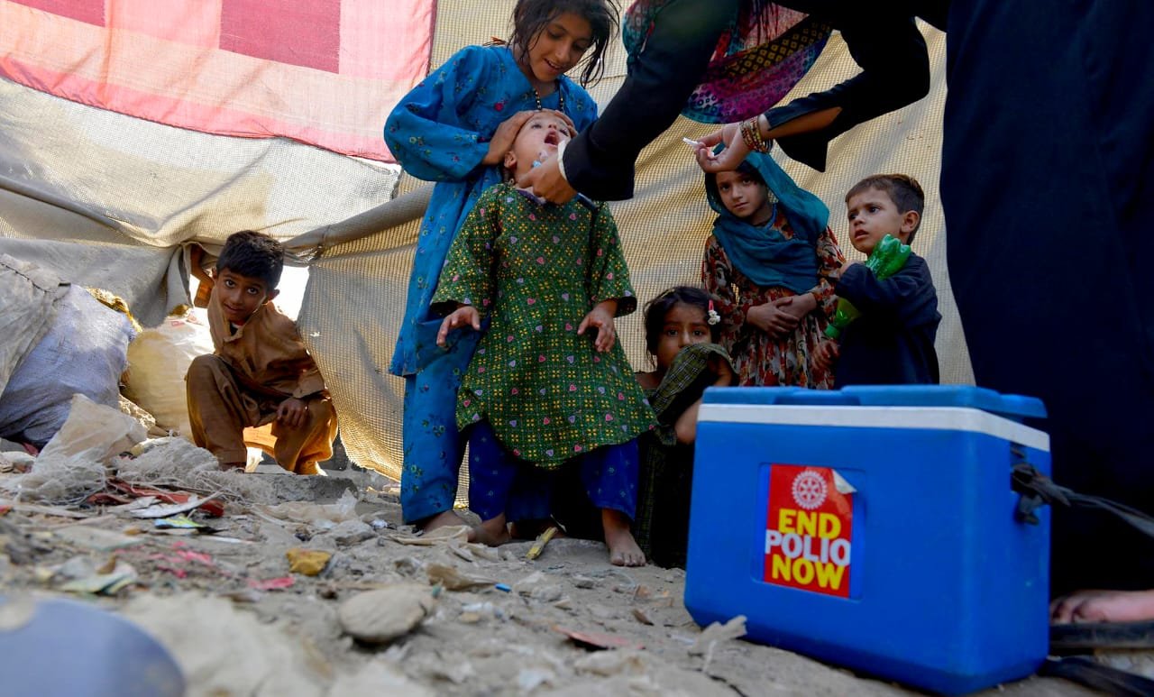 Polio vaccination campaign in Lower South Waziristan amid calls for an independent field audit