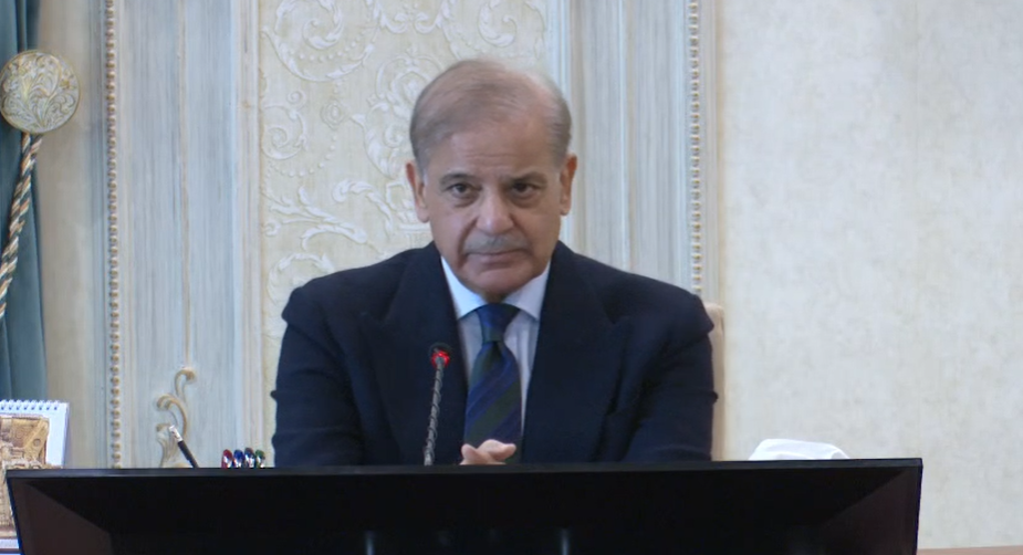 Prime Minister Shehbaz Sharif chairs a meeting on winter gas load management in Islamabad