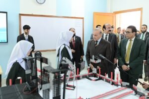 Prime Minister Shehbaz Sharif inaugurates Daanish School Islamabad in the Kuri area of the federal capital.