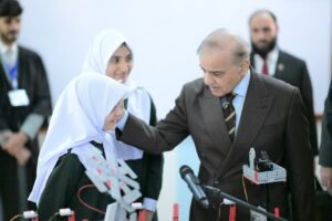 Prime Minister Shehbaz Sharif inaugurates Daanish School Islamabad in the Kuri area of the federal capital.