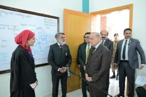 Prime Minister Shehbaz Sharif inaugurates Daanish School Islamabad in the Kuri area of the federal capital.