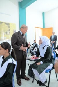 Prime Minister Shehbaz Sharif inaugurates Daanish School Islamabad in the Kuri area of the federal capital.