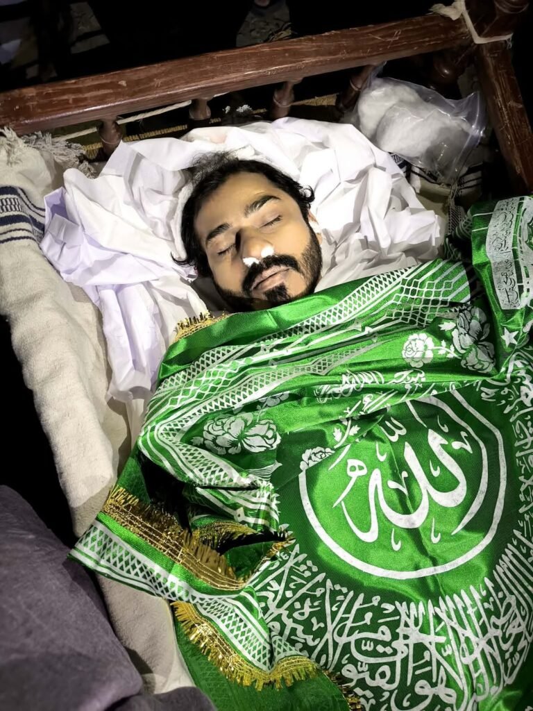 Funeral prayers for Tauqeer Nazir held in Zakariya Town, Multan, following a fatal CCD incident.